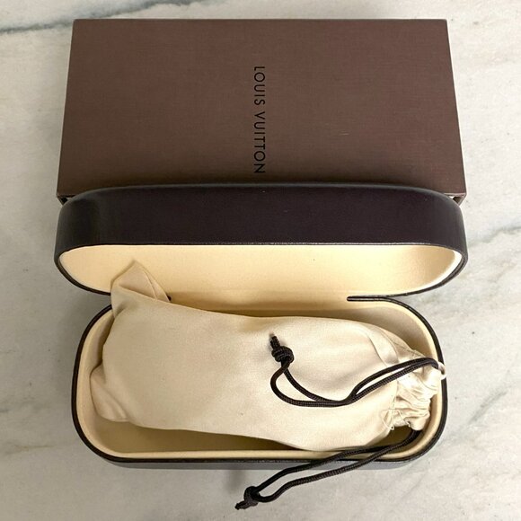 LOUIS VUITTON Brown Plastic Frame Daphne Sunglasses Shades Z0415W - Picture 9 of 9